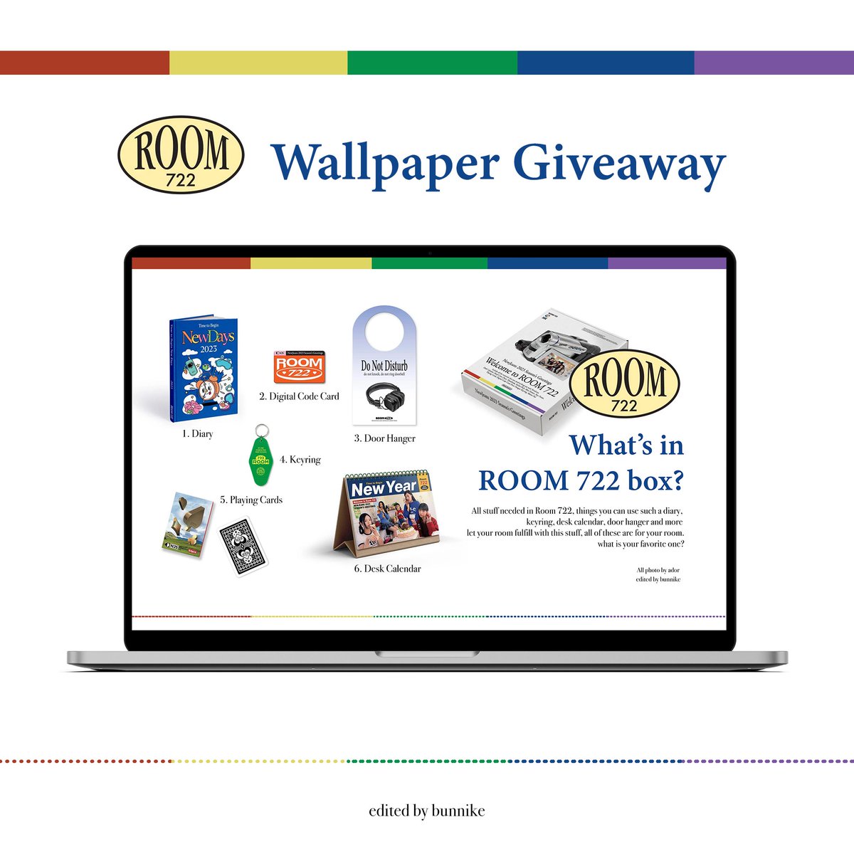 giveaway 👖แจกวอลเปเปอร์ จาก SSGT นิวจีน Room 722 
มีสำหรับ pc, mac และ ipad
NewJeans giveaway for PC,Mac, iPad 
➡️ drive.google.com/drive/folders/…
#แจกwallpaper #NewJeans