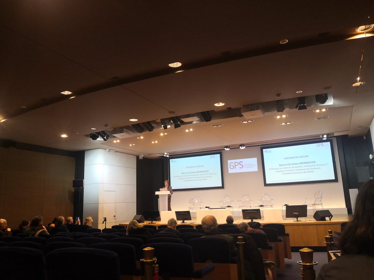 Marie-Christine Monnoyer, founder member of #RESER network is in charge of closing today's session at <a href="/medef/">Mouvement des Entreprises de France</a> #reser2022