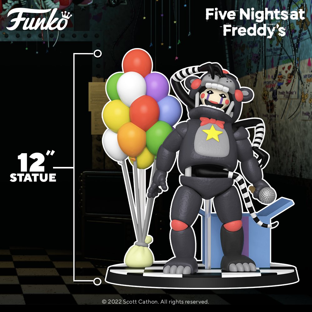  Funko POP 12 Statue: Five Nights at Freddy's - Freddy