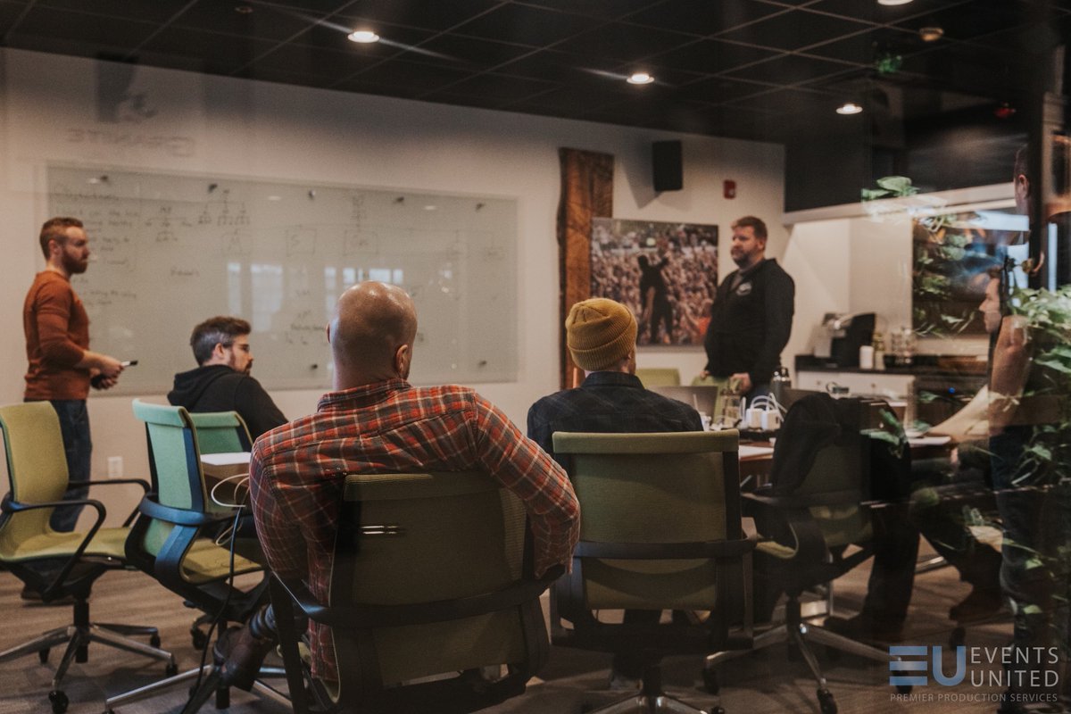 EventsUnited's tweet image. Pursuing excellence, embracing change and constantly innovating are a few of our core values. How we live these values out can be seen here…Our leadership team makes the time to spend an entire day working on the company. We strive to better ourselves and our process.