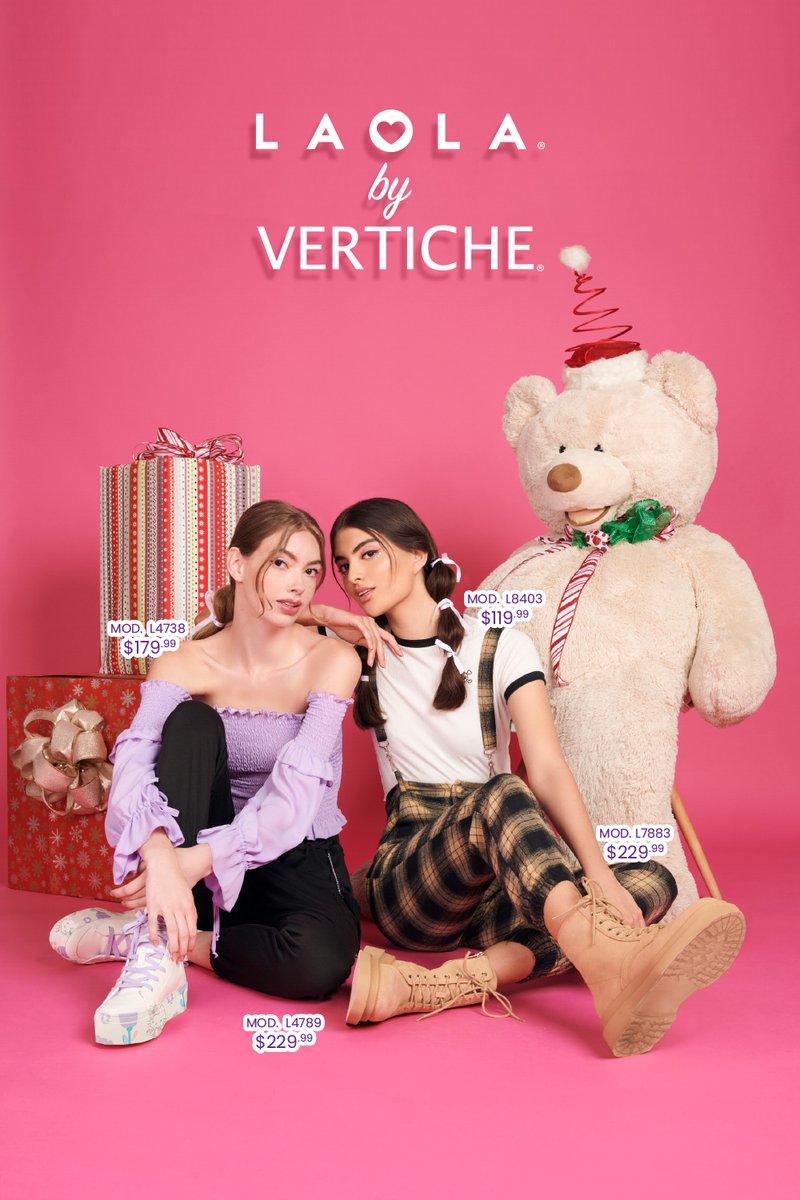 Regalate un súper outfit ¡con todos los trends de Laola! 💖 Nuestra marca hermana tiene toda la actitud navideña ✨🎄
#LaolabyVertiche #laolamoda #amolaola #hechoconamor