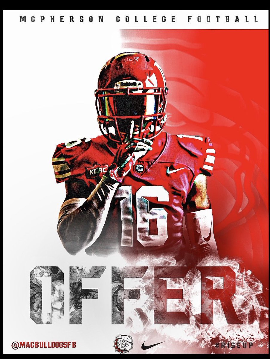 Jaquavious Washington (@jaquaviouswash2) on Twitter photo Blessed to Receive an offer from <a href="/MACBulldogsFB/">McPherson Football</a> @Coach_EKnight <a href="/john_p34/">John Peacock</a> <a href="/larryDshannon/">Coach Larry Shannon</a> <a href="/VeniceIndianFB/">VeniceIndianFootball</a> @coach_johnnie <a href="/AMPunited941/">🎯AMP United Inc 501C3 Organization</a> Blessed to Receive an offer from <a href="/MACBulldogsFB/">McPherson Football</a> @Coach_EKnight <a href="/john_p34/">John Peacock</a> <a href="/larryDshannon/">Coach Larry Shannon</a> <a href="/VeniceIndianFB/">VeniceIndianFootball</a> @coach_johnnie <a href="/AMPunited941/">🎯AMP United Inc 501C3 Organization</a>