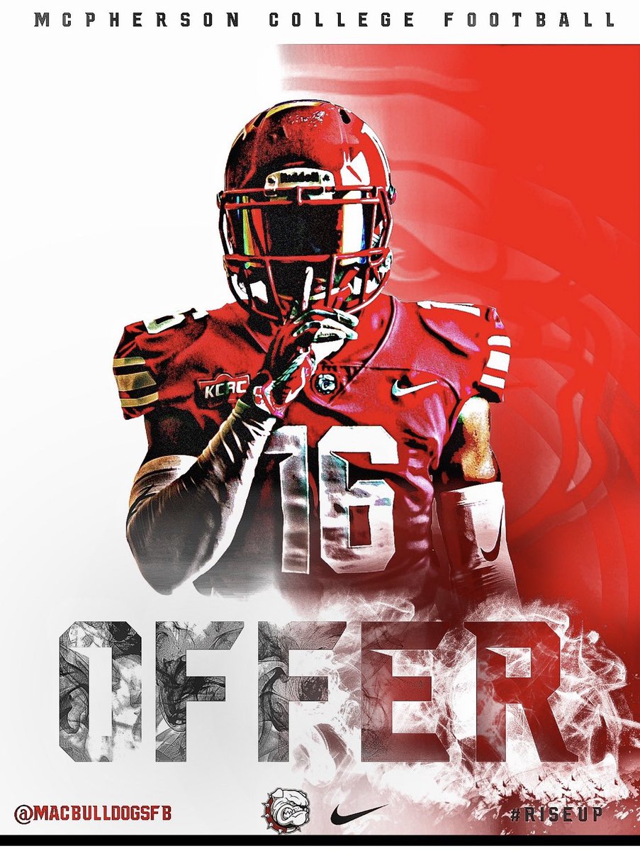 Konrad Kerr (@kondiggity) on Twitter photo Truely blessed to receive an offer from <a href="/MACBulldogsFB/">McPherson Football</a> to continue my Football and Academic Career!!! Go Bulldogs! @Coach_EKnight <a href="/CoachJFisc/">Coach Fiscus</a> Truely blessed to receive an offer from <a href="/MACBulldogsFB/">McPherson Football</a> to continue my Football and Academic Career!!! Go Bulldogs! @Coach_EKnight <a href="/CoachJFisc/">Coach Fiscus</a>