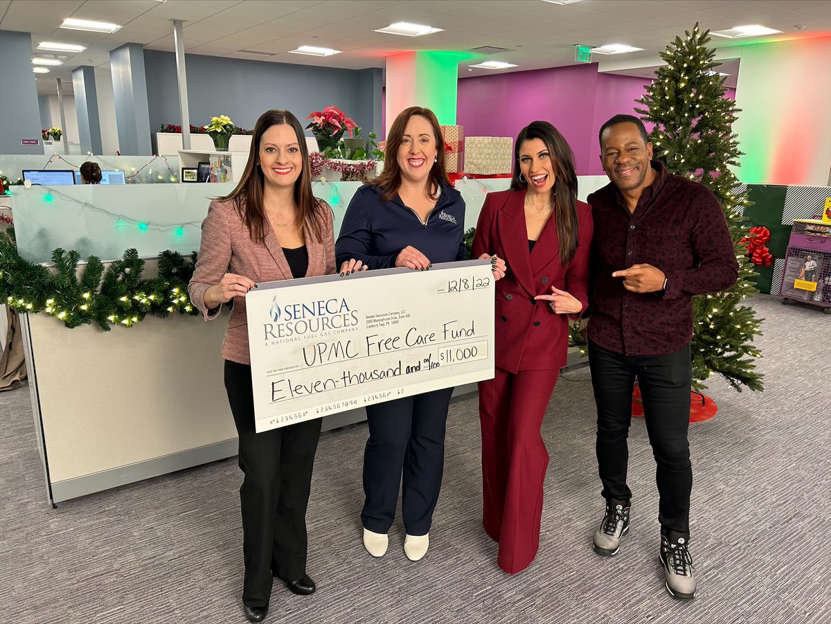SenecaLLC's tweet image. We're excited to take part in the 65th Annual Free Care Fund Telethon on @KDKA. Seneca Resources has donated to the telethon for the past 10 years, contributing $110,000 to @ChildrensPgh to assist sick children and their families during times of need. It airs TONIGHT from 4-8pm!