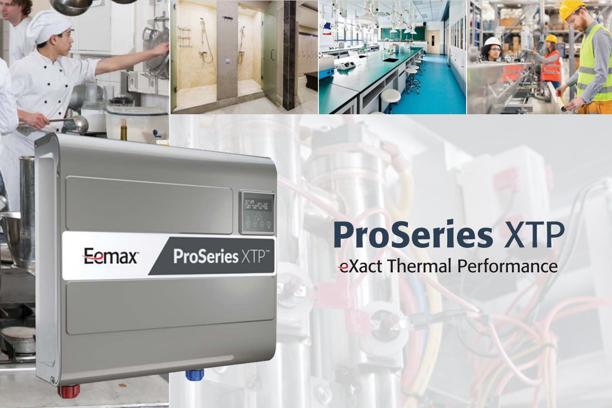 #Eemax ProSeries XTP is an ideal solution for diverse commercial and industrial applications requiring water temperatures up to 180 °F and flow rates from 0.5 to 20 gallons per minute s3.amazonaws.com/WebPartners/Pr… #tanklesselectricwaterheater #residentialhotwater #proseriesxtp