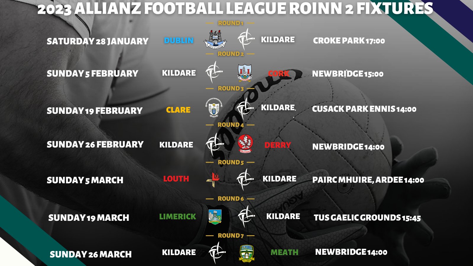 2022 Allianz League Fixtures Confirmed - Derry GAA