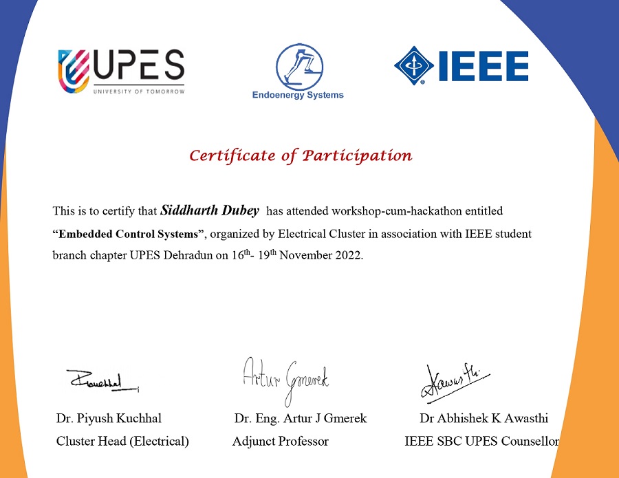 Siddhartha_dube's tweet image. This was an incredible learning experience and a wonderful opportunity for which I am eternally grateful. #embedded_system #hackathon #upes #learning #experience