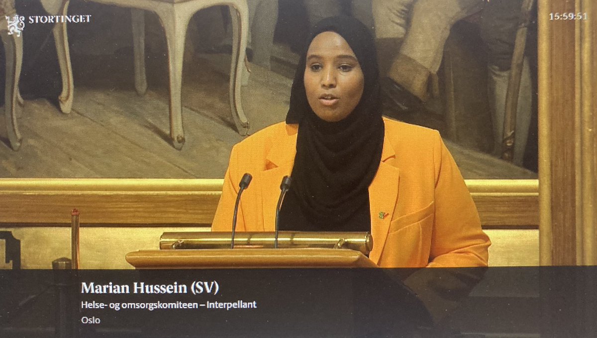 Takk til <a href="/Hawatako/">Marian Hussein</a> og <a href="/SVparti/">SV</a> for initiativet til rehabiliteringsdebatt. Vi ber nå SV og <a href="/Raudt/">Rødt</a> om å støtte rehabiliteringsreformforslaget til <a href="/Hoyre/">Høyre</a> mfl i statsbudsjettet @SeherAydar <a href="/FFOtweet/">FFO - Funksjonshemmedes fellesorganisasjon</a> @hjerneradet <a href="/Ergoterapeutene/">Ergoterapeutene</a> <a href="/norskfysio/">Norsk Fysioterapeutforbund</a> <a href="/Sunnaassykehus/">Sunnaas sykehus HF</a> <a href="/Blindeforbundet/">Norges Blindeforbund</a> <a href="/LHLorg/">LHL</a>