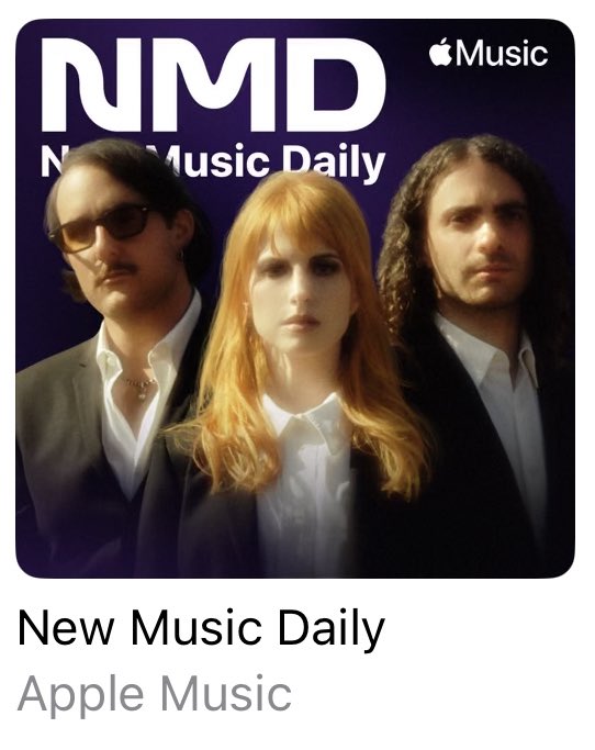 YELYAHPOI's tweet photo. paramore are the featured cover on the NMD playlist, featuring hayley’s thoughts on the news https://t.co/TAk1mxt0No