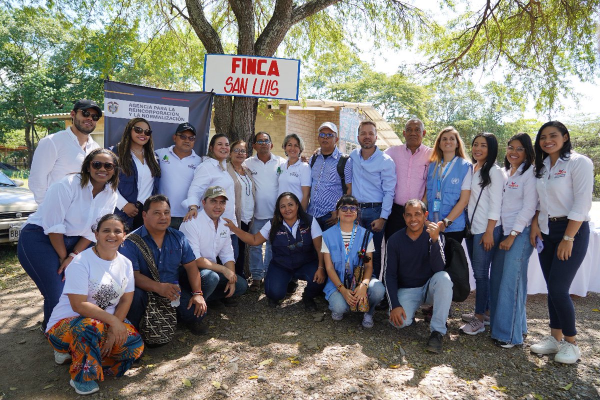 #BuenasNoticias Firmantes de Paz en La Guajira recibieron más de 188 hectáreas para la ejecución de proyectos productivos 👏