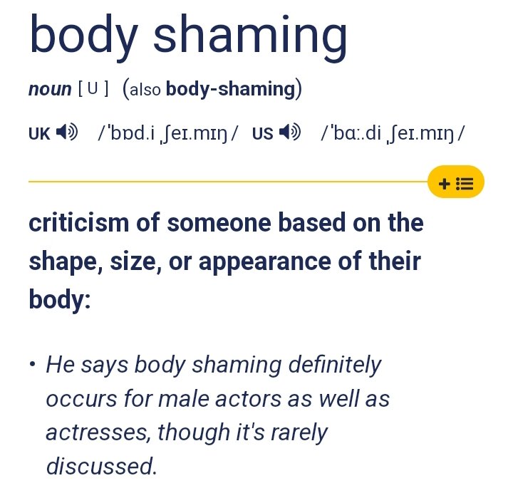 The Owl's Thought on Twitter "RT Poet_Amazon Body shaming A Thread