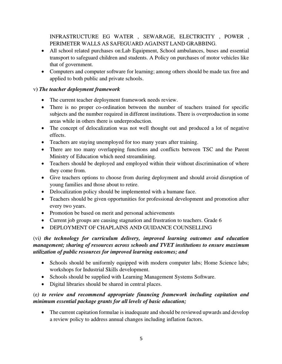 Education Reforms Kenya tweet media