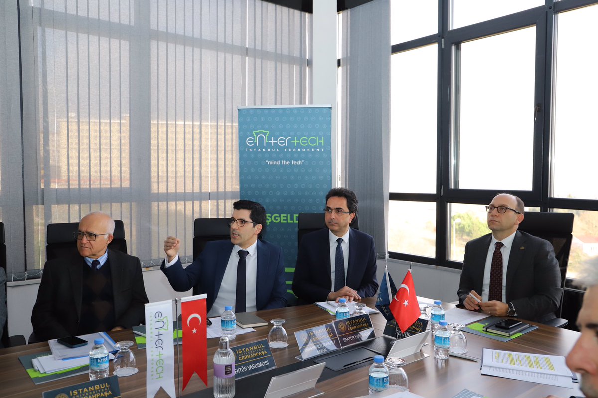 entertechtr's tweet photo. 📍 @iu_cerrahpasa Yönetim Kurulu’nu Entertech’te ağırladık.

Toplantıda @entertech tarafından yürütülen projeler ve girişimcilik programları hakkında bilgilendirme yapıldı. https://t.co/Phg1YTeekJ