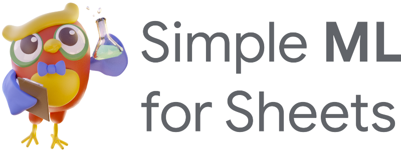 lmoroney's tweet photo. If you haven't seen it already, you really have to check out #SimpleML which brings the power of Machine Learning to structured data in your worksheets!
https://t.co/kNPbvWl8sk https://t.co/CP3RRQamvg