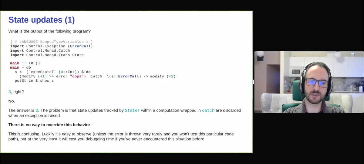 _andys8's tweet image. 🗣️ Handling Effects in Monadic Computations with No Surprises

at #HaskellX by github.com/arybczak