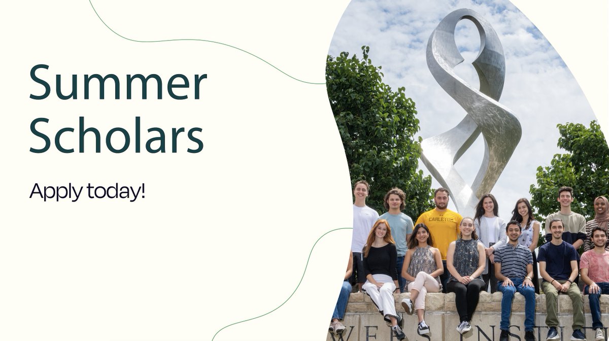 Our Summer Scholars program offers an 8-week intensive research #internship that gives undergrads valuable experience &amp; access to our state-of-the-art technology centers.

Apply now for 2023: bit.ly/3PcYMQm

#AcademicTwitter #GradSchool #GSSIMR #GraduateSchool #PhD