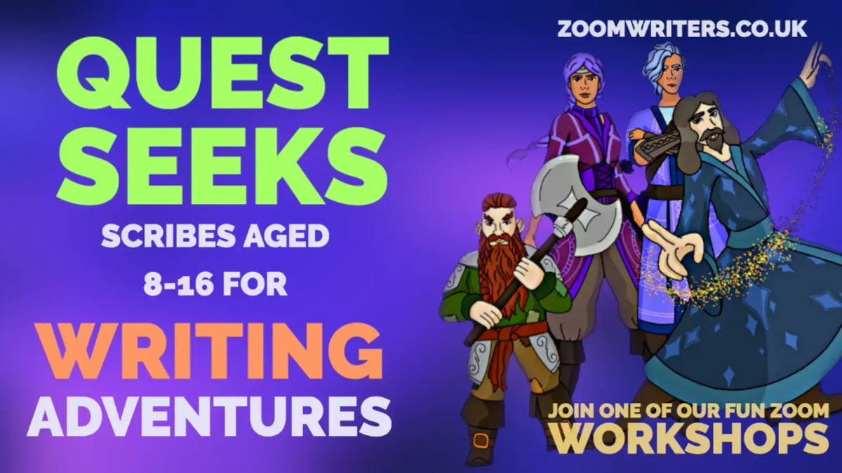 MogzillaBooks's tweet image. Join #Spartapuss author Robin Price in a fun Zoom writing workshop next week. Watch your child start out on an 'adventure' where the story is always going on &amp;amp; new characters are coming &amp;amp; going every week.

buff.ly/3vspSIc

#HomeSchooling