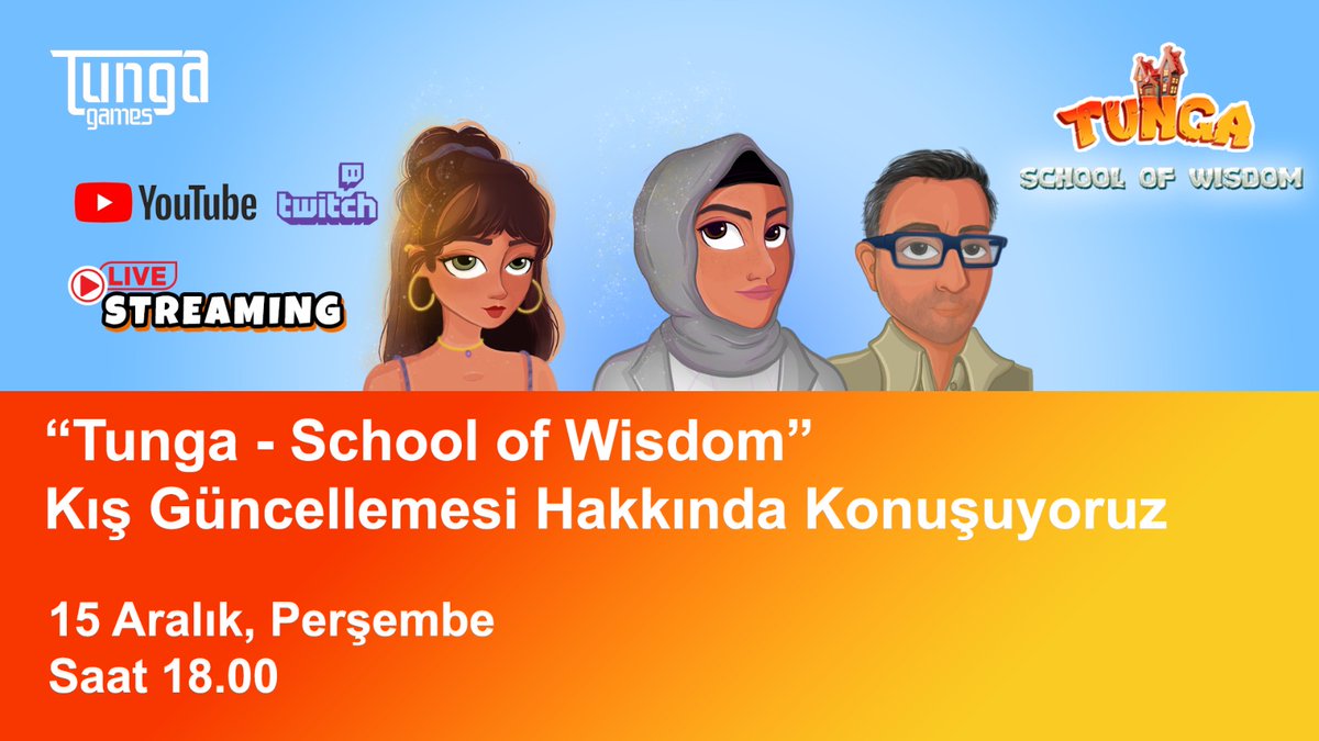 Selamlar herkese!
1 yıl oldu neredeyse ama sonu çok iyi oldu. Educational Entertainment alaninda iddiali projemizin guncel surumu hakkinda anlatacaklarimiz var. Bizi taniyan bilen tüm dostlari bekleriz. 
15 Aralik Perşembe Saat 18:00