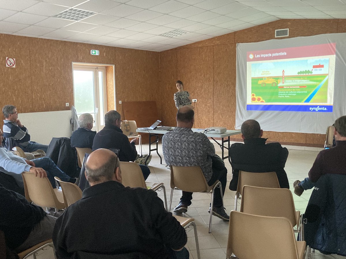 BUREAU20's tweet photo. Réunion chez ADS-16 avec IMPAACT 
Approche Itinéraire Technique et Gamme Appros Printemps.
Merci aux partenaires :
#SYNGENTA
(Gaëlle MARTINOT)
#BASF AGRO
(Sylvie SUHAS-CANTEGRITE) pour leur intervention https://t.co/HGlcVTXCrV