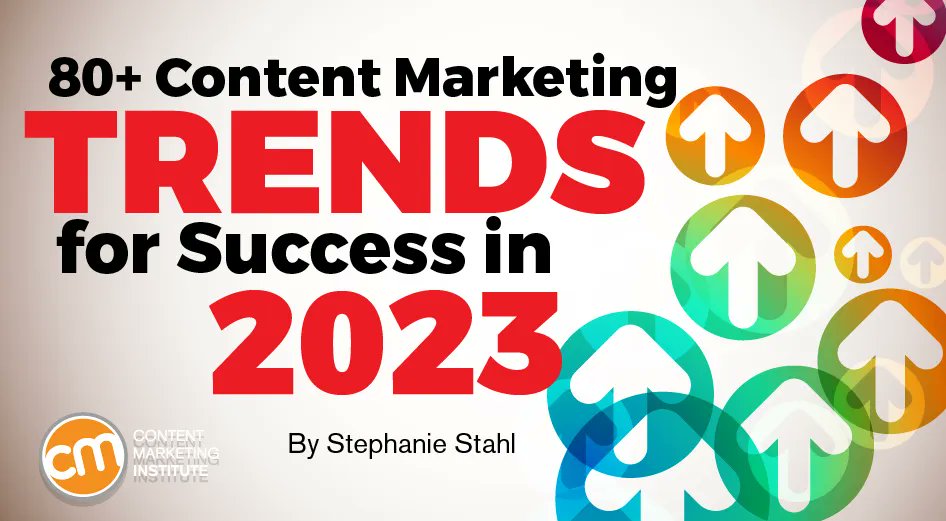 What trends are you expecting to see from clients in 2023 based on what you've seen so far? 

80+ Content Marketing Trends for Success in 2023 buff.ly/3urrCCY #ContentMarketing #FreelanceWork