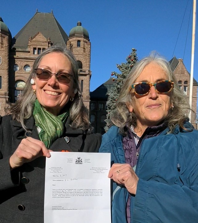 It's a proud moment when you get so far under your MPPs skin that he has you removed from the public gallery of the Legislature for pushing up your glasses with your middle finger. This gov't can lie &amp; gaslight, but we subjects must remain silent. NOT going to happen <a href="/ParmGill/">Parm Gill</a>