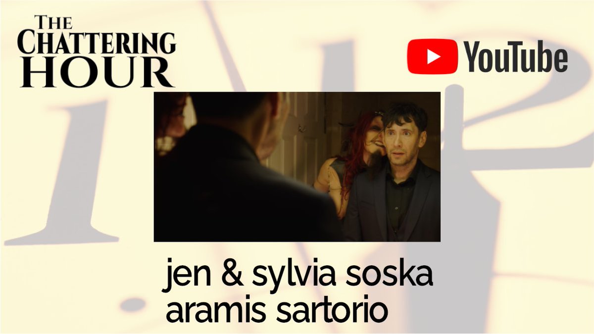ChatteringHour's tweet photo. Available at noon PST today on YouTube and as a podcast, my interview with Jen &amp; Sylvia Soska with Aramis Sartorio. Found myself laughing out loud whilst editing. Link below for the YouTube show. https://t.co/MghRWZoNVa
 #twistedtwins #soskasisters #thechatteringhour https://t.co/Kp4ZbELpgm
