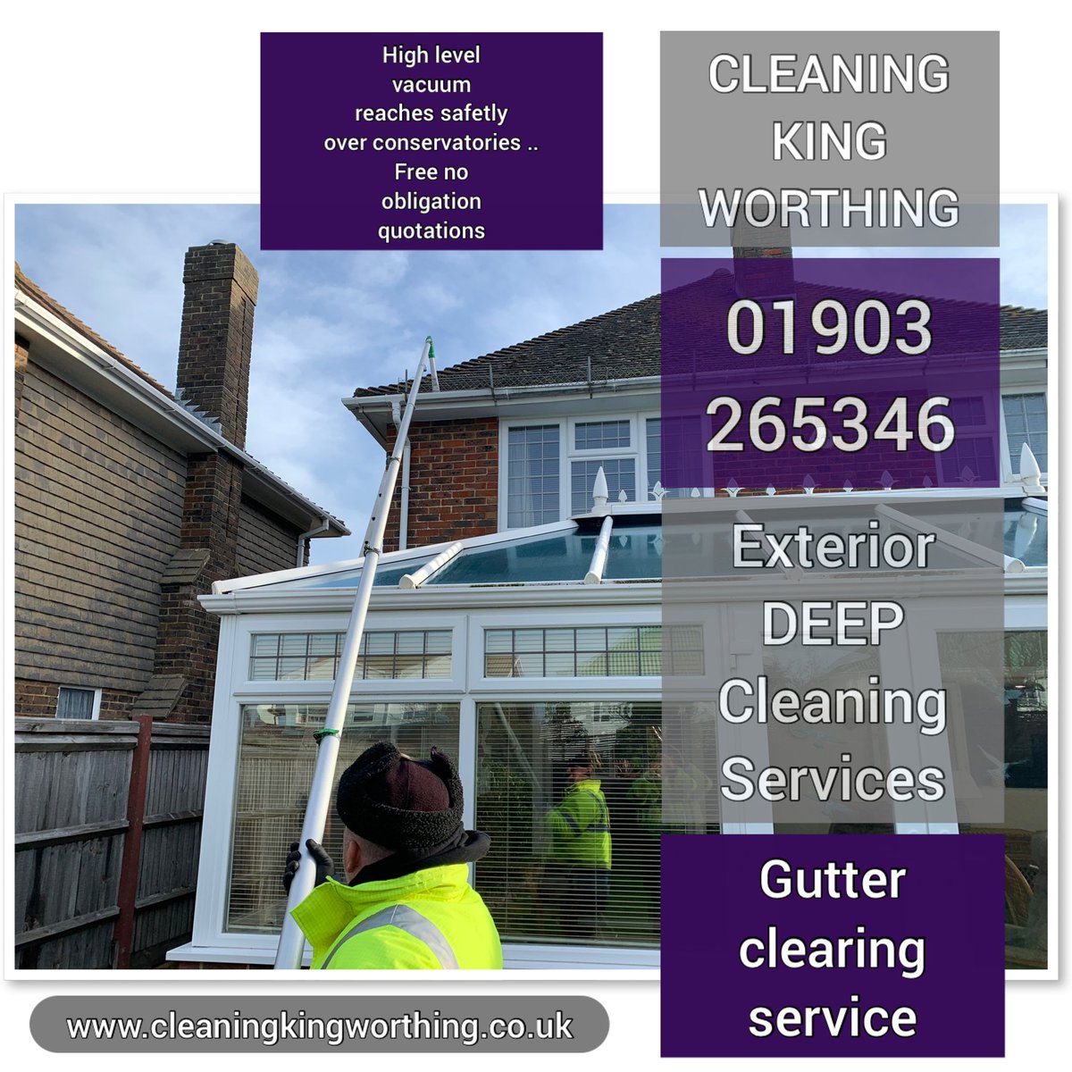 Exterior deep cleaning #Worthing #local #deepcleaning #exteriorcleaning