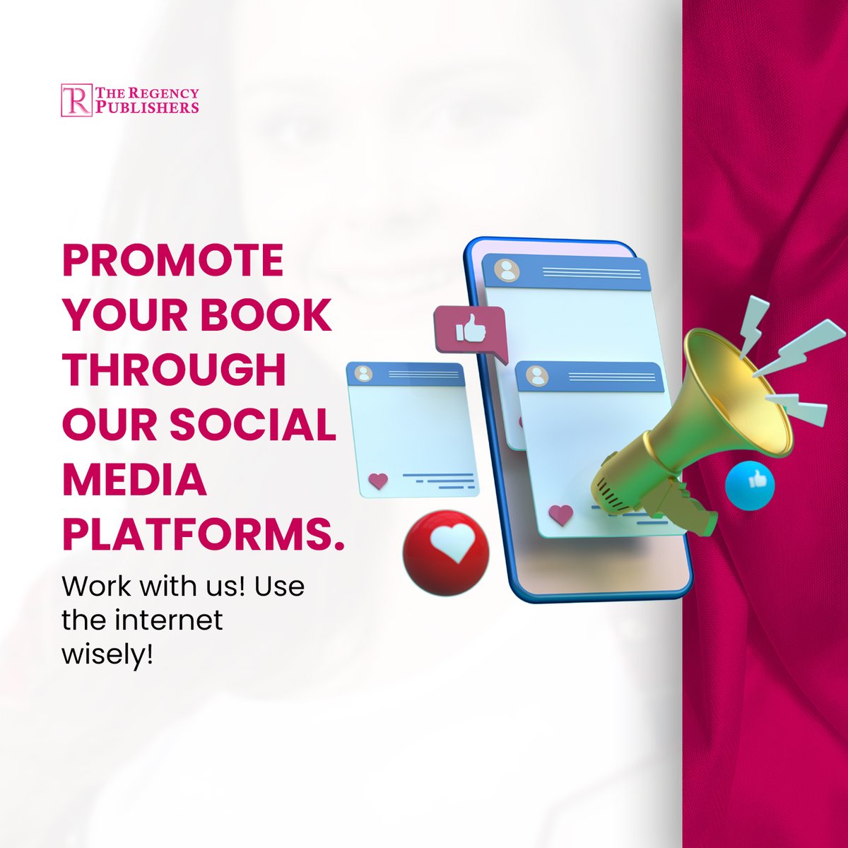 TheRegencyPubUs's tweet photo. Start to promote yourself as an author and your written book through our social media platforms, where sharing of information and ideas is real quick.
Work with us!
Just visit our website for more info:
https://t.co/Xx5UnzHiUN
#TRPUS #SocialMediaMarketing #authors #books https://t.co/bD3fbS5vOM