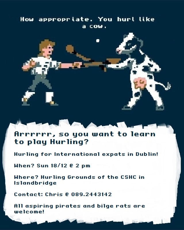 Want to learn the skills of hurling? Former <a href="/GaelicGamesEuro/">Gaelic Games Europe</a> Hurling Officer Chris is running hurling skill training for international expats in Dublin! Well worth going if you can!

Next one is

📆Sunday 18th 2pm
📌Civil Service Hurling Club, Islandbridge, D8 <a href="/CServicehurling/">Civil Service Hurling Club</a>