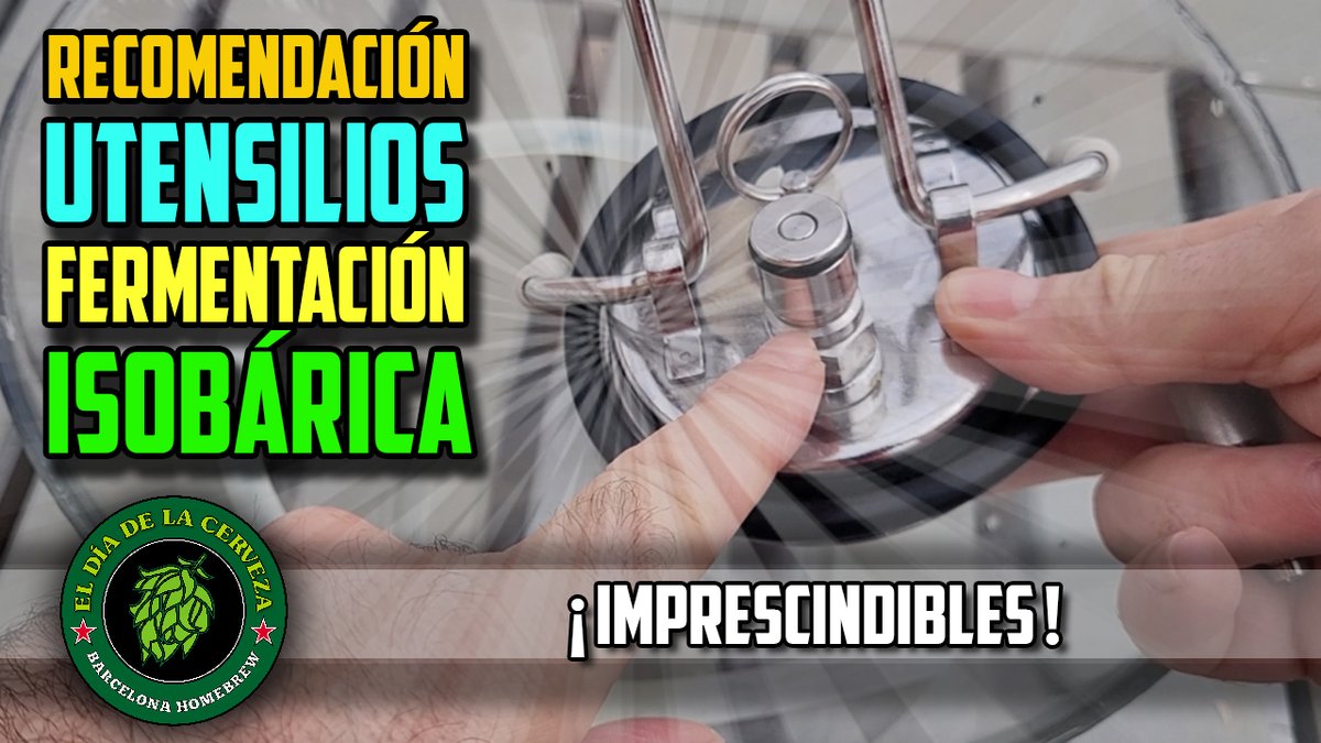 Por fin! 2 nuevos videos en el canal YouTube! Son 2 videos de una serie de 4 donde explico mis experiencias en Fermentación Isobárica en barril Cornelius. Por mi parte, ya no fermento de otra manera. Espero que os gusten! Salud Cerveceros! 
👉📽️👉 youtu.be/cylQhcwPq04