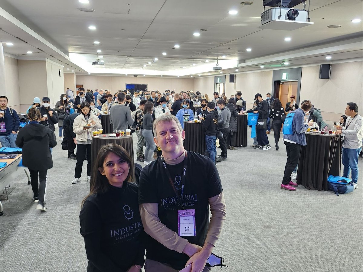 JoinILM's tweet photo. That's a wrap on #SiggraphAsia2022! Thanks to everyone who attended our DE&I Panel and Light & Magic Recruitment Mixer!
Don’t forget to check out our global open roles today by visiting: 🔗 https://t.co/EniVjJBA6r
#JoinILM #JoinTheForce #ILMxLab https://t.co/Rvq1txAtse