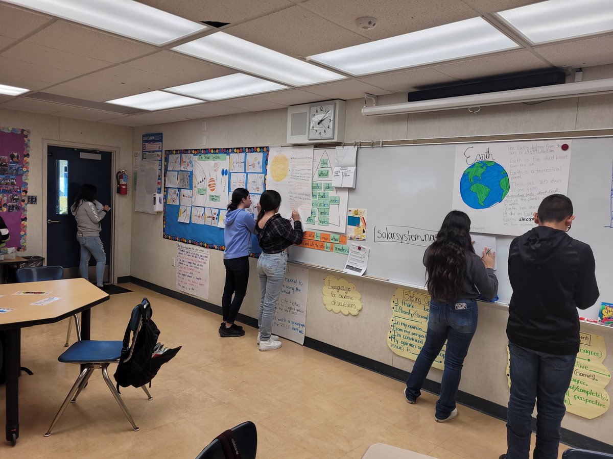 Science and ELD! My favorite. <a href="/NASA/">NASA</a> #solarsystem #eld