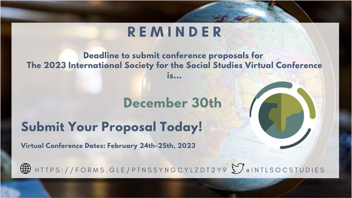 ISSS: Social Studies tweet media