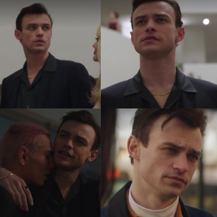 thomasdthinker's tweet image. thomas doherty  as max wolfe in gossip girl season 2 episode 3