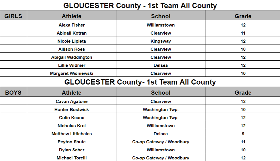 bravesxctf's tweet photo. Congratulations to Alex Fisher, Nick Krol and Dylan Saber on their XC First Team All County selections for Gloucester County!!!  💪💪💪 https://t.co/BMNIdvtRXu