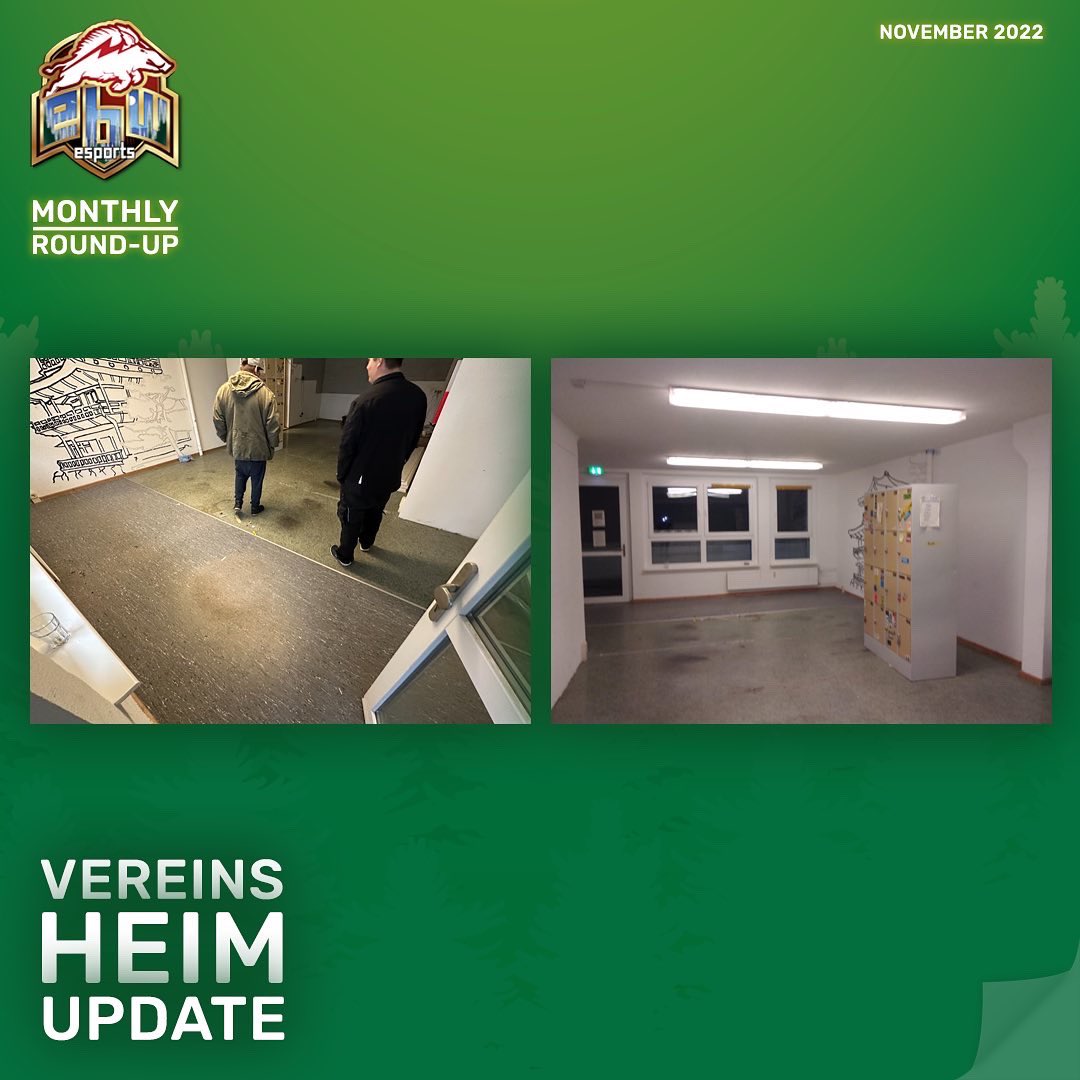 🌀 Monthly Round-Up November
Mehr Infos auf Insta, Facebook oder der Homepage!
#yourlocalplayground #ebwesports #monthlyroundup #eberswalde #barnim #brandenburg #gaming #esports #esportsgermany #rocketleague #nitroleague #fifa22 #weekendleague #formularone #primeleague