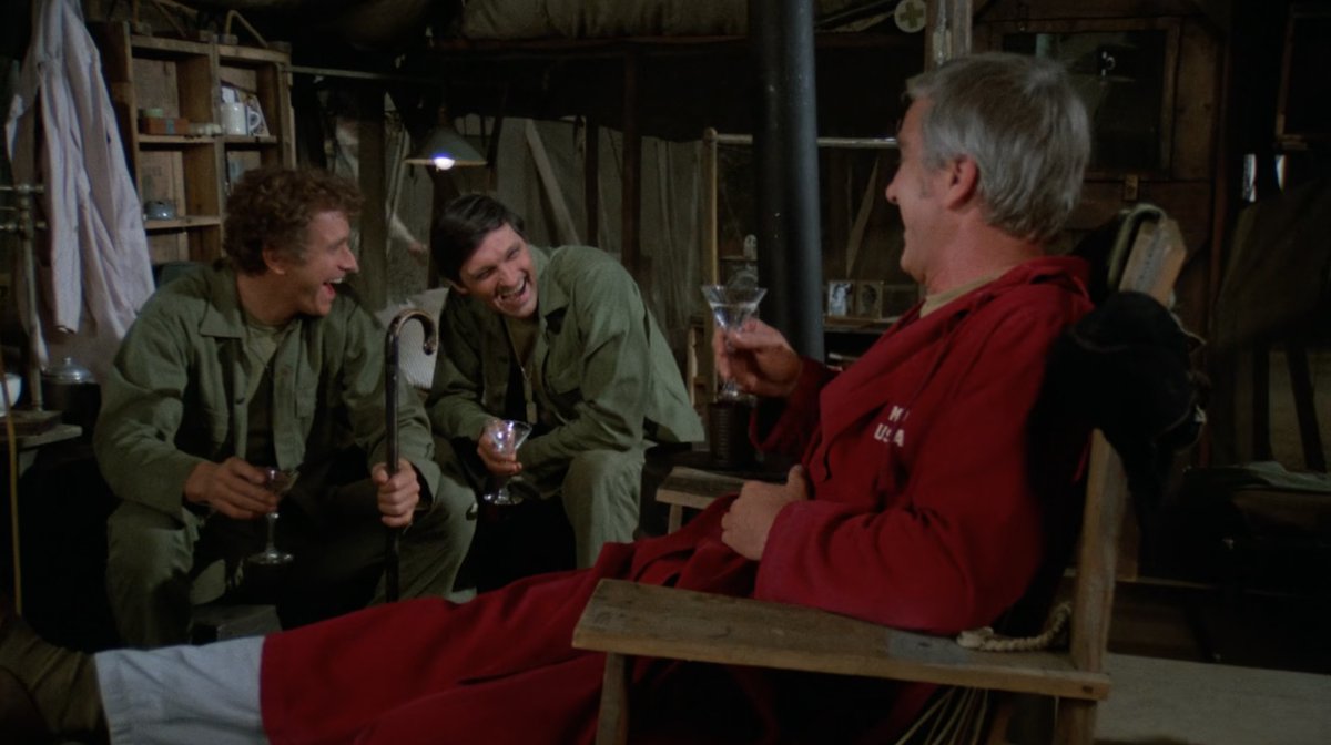Get your milk ready everyone! It's time for #TheRingbanger! What did you think of Leslie Nielson's role and the episode overall? #Mash4077 #BestCareAnywhere