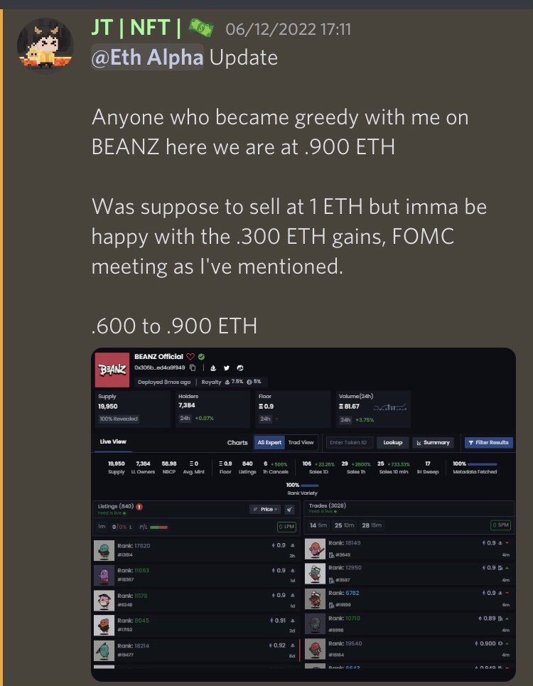ROKUsWorld's tweet photo. Hit after hit! It looks like he's on a roll 💰
We'll let the results do the talking. Who am I talking about?
 
He's one of the best alpha caller in @ROKUsWorld and our neighbor @Kinshu_Hub, it's @JTNFT001 🌎

Come say hi to him! No shy ah.. 👀 https://t.co/365XhXWl04
