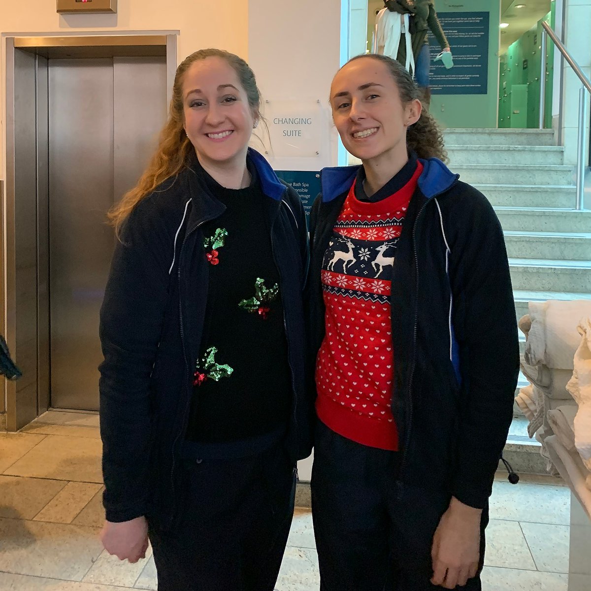 Thermae Bath Spa on Twitter "It's national Christmas Jumper Day today! Our staff are wearing