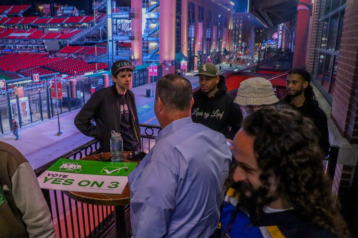 Today is the day! Adult-use marijuana is now legal in Missouri! To celebrate, here's a #throwbackthursday to Election Night when Missourians passed Amendment 3. Everyone who contributed to the historic <a href="/LegalMo22/">Legal Missouri 2022</a> effort should feel proud of their accomplishments today. We did it!