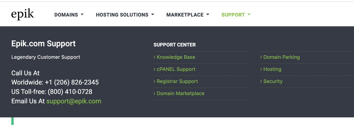 sapfw1's tweet photo. @writerlane @Cloudflare this is their domain registrar. they have a policy against harassment. report them. spread the word. @EpikDotCom https://t.co/zdW8nU5ZWU