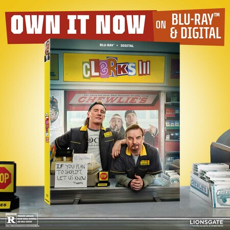 AVAILABLE NOW! Get your very own copy Of #Clerks3 movie! On Blu-Ray, DVD and On Demand! At these retailers @BestBuy, @Walmart & @amazon And signed copies at @The_SecretStash 🎬 #Clerks3 #Clerks #ViewAskew #Comedy #indiefilm #BrianOHalloran #KevinSmith