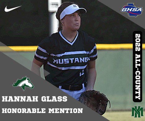 Congrats to <a href="/hannah_G_2023/">Hannah</a> on being selected to All- Cobb County honorable mention! We are proud of you! <a href="/KMHSathletics/">Kennesaw Mtn.</a>