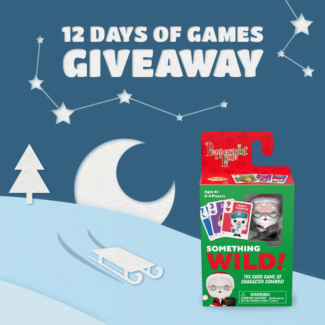 Funko Games on X: Welcome to Day 4 of the Funko Games 12 Days of Games  Giveaway! Today we're giving away Something Wild! Peppermint Lane - Santa  Claus! 🎅Follow us 🎅Retweet this