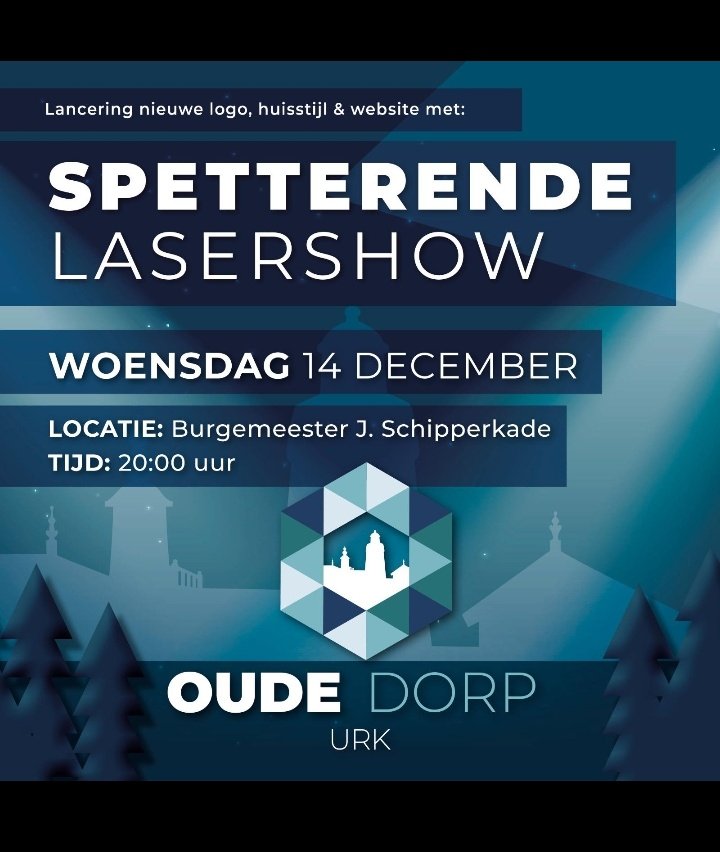 Woensdag 14 december een spetterende #lasershow op de haven!

#OudUrk
#OudeDorp