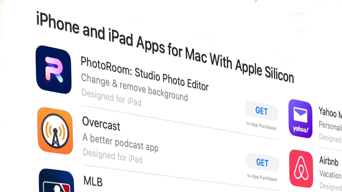 appleinsider's tweet photo. Tips: Apple has gone to some lengths to make it possible for iOS developers to easily make Mac apps, and a few have. Here's how to find what iPadOS apps can also run on macOS Ventura. https://t.co/x2WJ9CgM31 https://t.co/RezAQ7Y4gU