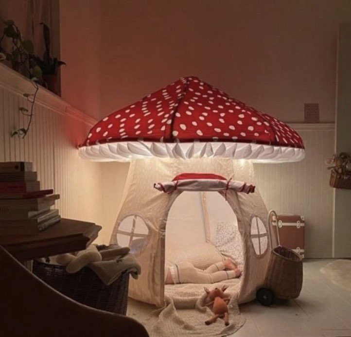 300moods's tweet photo. suddenly i need a mushroom tent https://t.co/O4T3oJ3Tz5