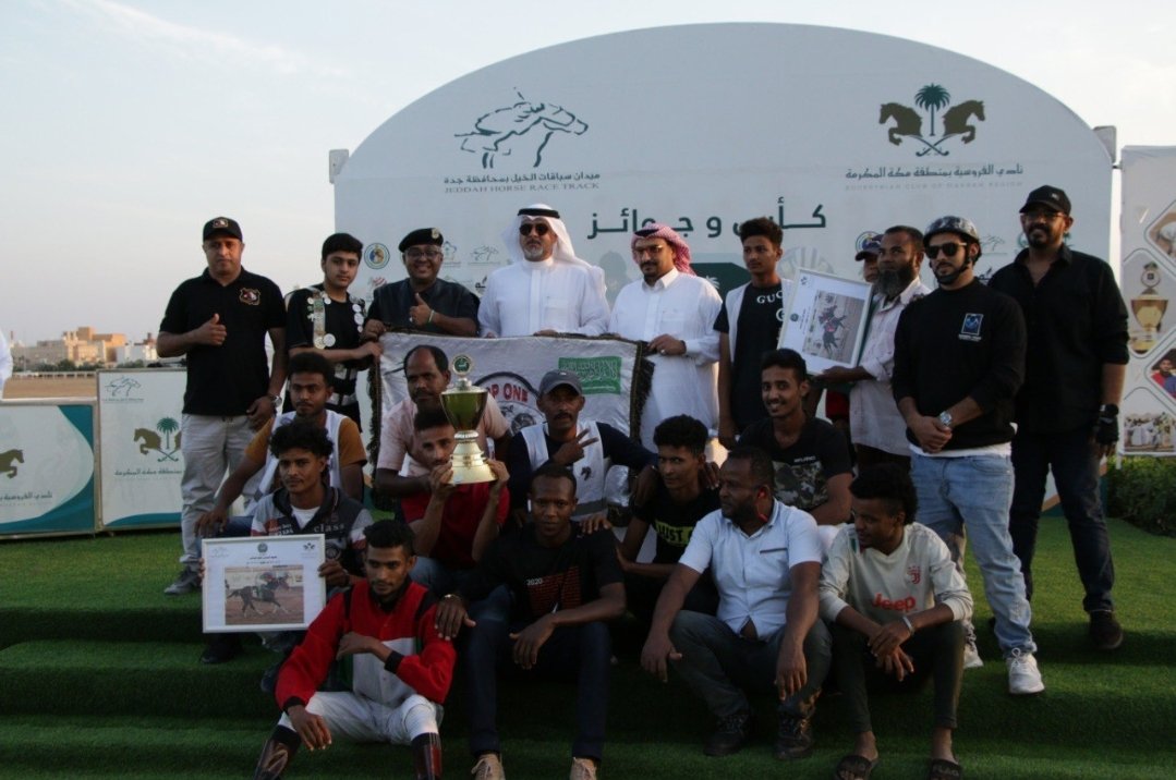 muhalhal's tweet image. مقتطفات من الحفل السادس لسباقات الخيل بجدة، الخميس ٨ ديسمبر ٢٠٢٢م