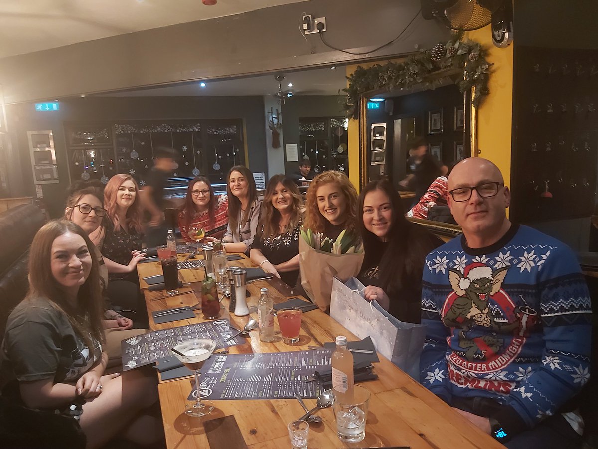 VS_Cumbria's tweet photo. Lovely for our West Cumbria team To get together for their Christmas night out. They work so hard supporting victims of crime &amp; Domestic abuse. Well deserved night out. Merry Christmas everyone ❤ 💙💜❄🎅🤶 https://t.co/1G2HWqc4ss