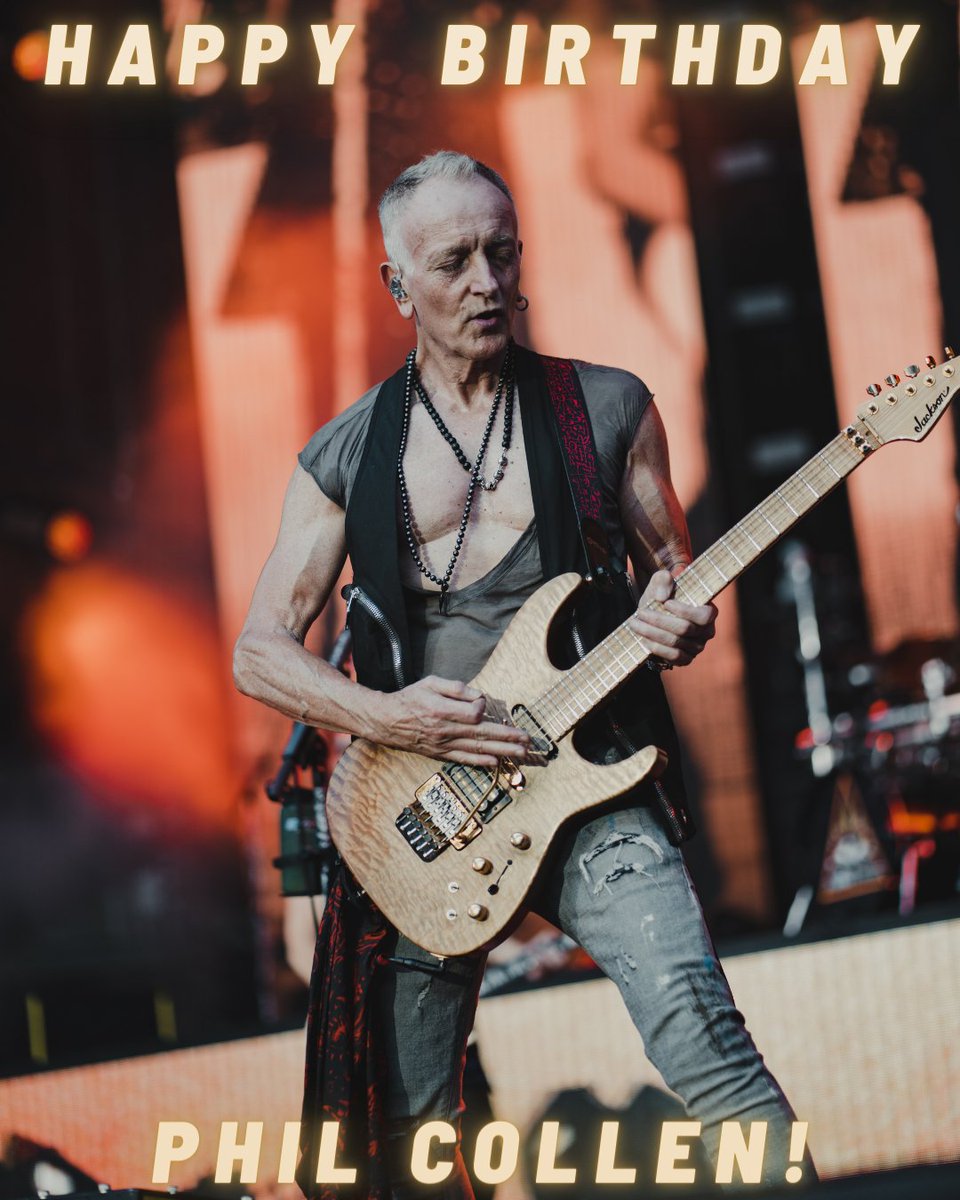 DefLeppard's tweet photo. Join us in wishing our very own Phil Collen a very happy birthday today! 🎸 https://t.co/eOK178nTFW